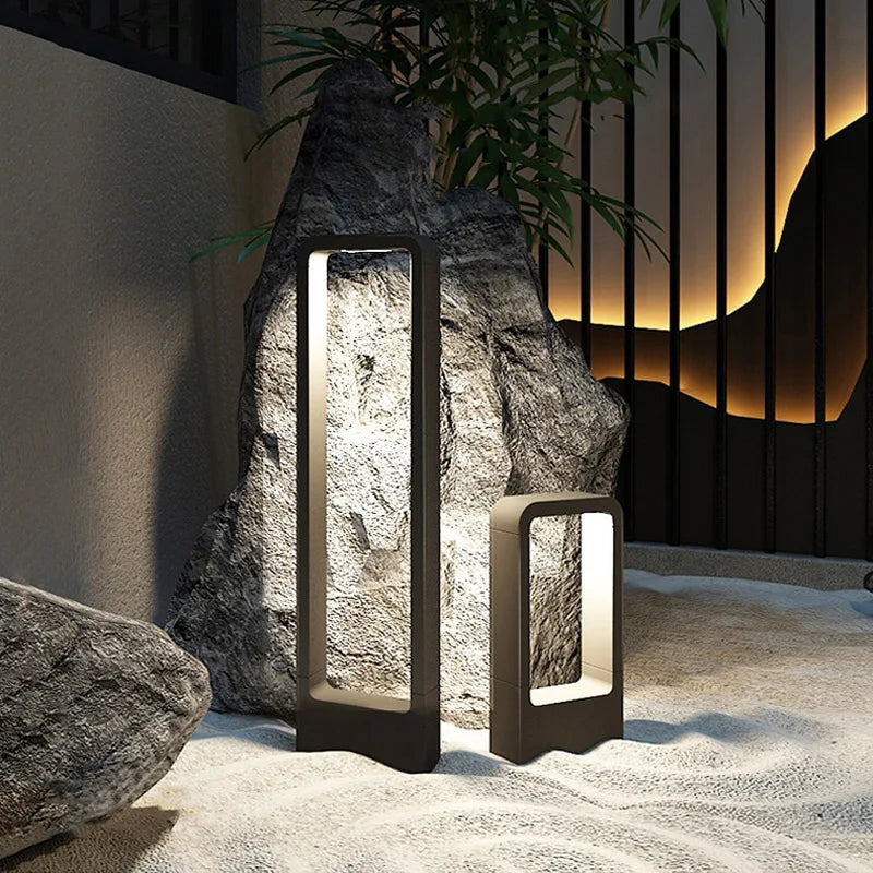 Outdoor Waterproof Lighting 10W LED Garden Light IP65 Modern Aluminum Lawn Lamp Courtyard Villa Landscape Lawn Bollard Lights