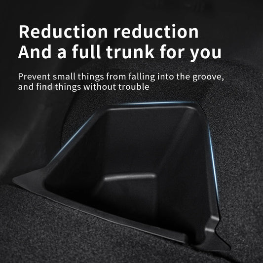 Suitable for 2021-2024 Tesla Model Y trunk storage bucket, side storage box, tail box interior storage box accessories