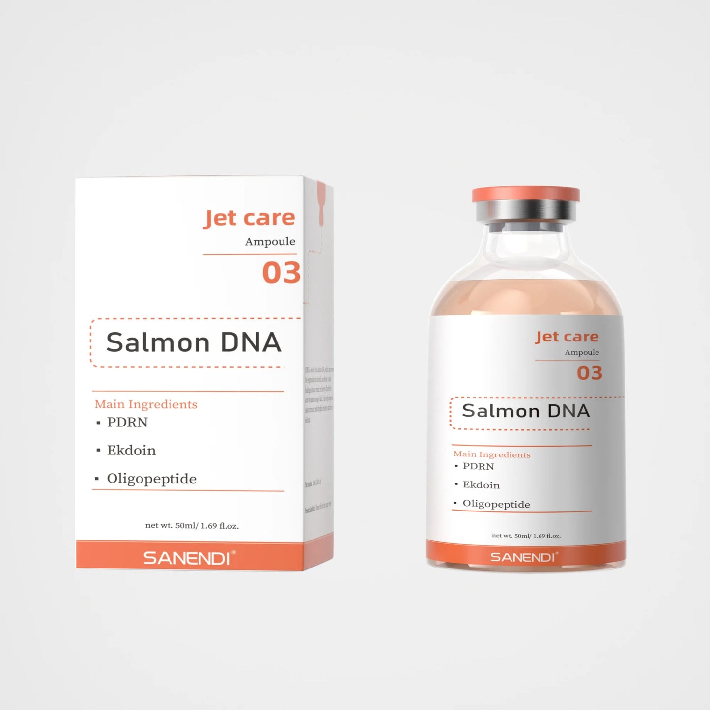 PDRN Salmon Water Oxygen Serum Ampoule