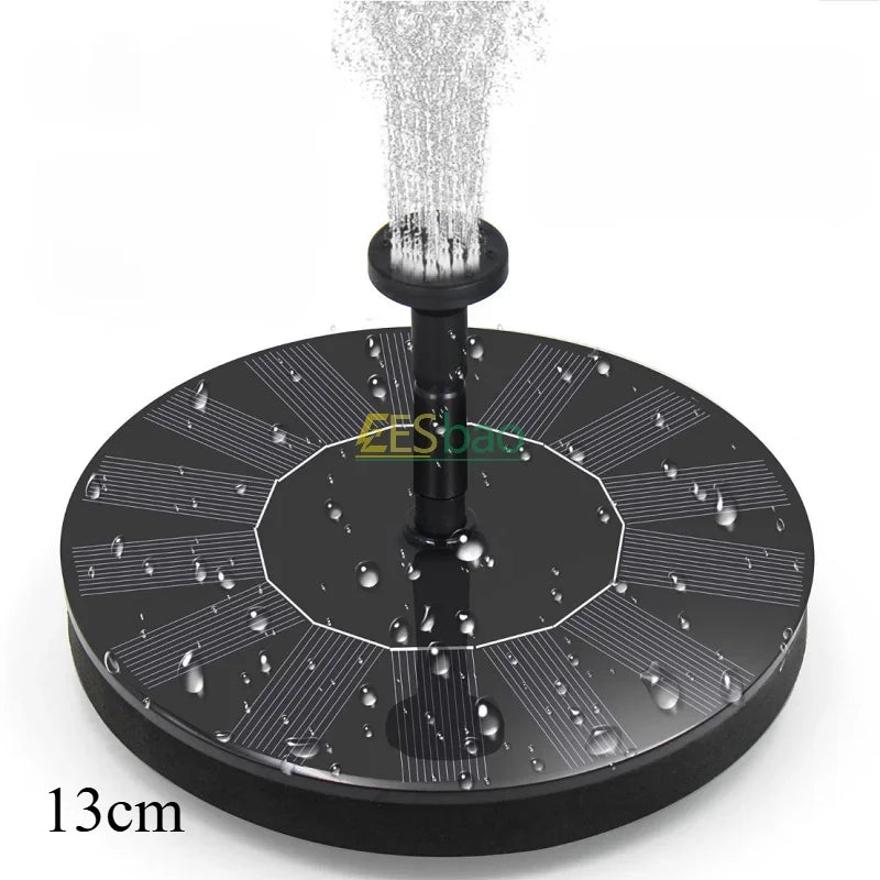 Outdoor Solar Fountain Swimming Pool Solar Fountain Pump Device Is A Must-have for Summer Suitable for Ponds and Gardens