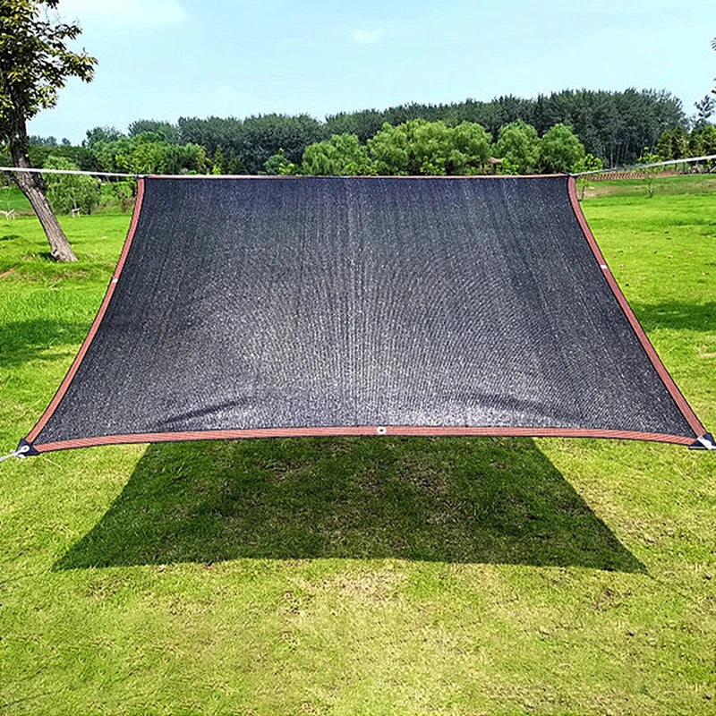 Outdoor Awnings Sunshade Sail Garden Canopi For Terrace Car Canvas Awning Rectangle Pool Sun-Shelter Sunshade Sail Sunshade Mesh