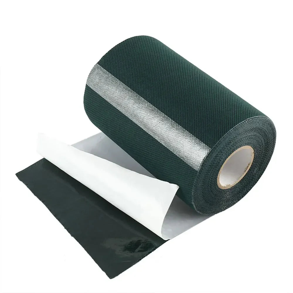 10M Artificial Grass Seam Tape for Lawn Glue-free Garden Lawn Green Tape Synthetic Lawn Grass Carpet Fixed Connection Tape