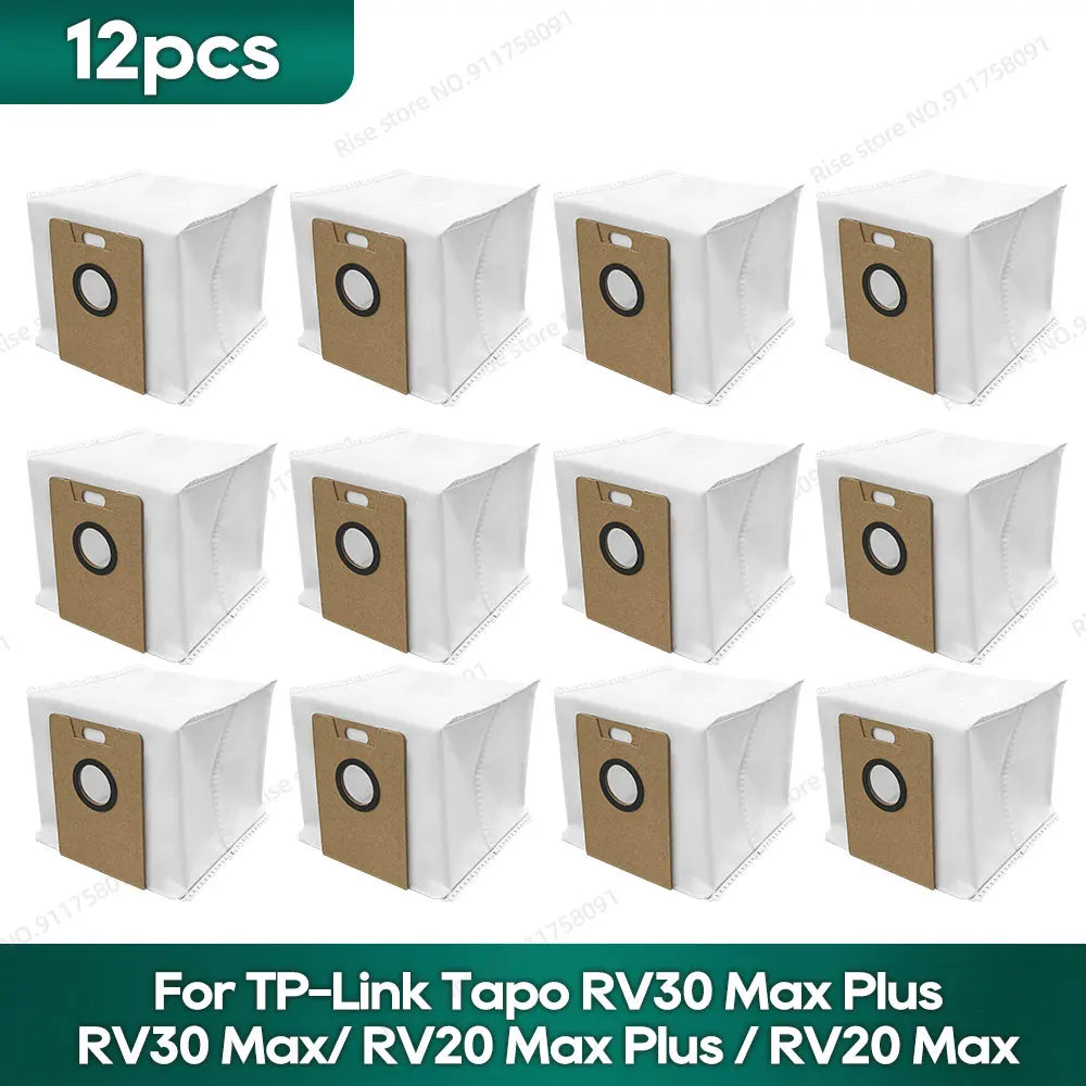 Compatible for TP-Link Tapo RV30 Max Plus/ RV30 Max/ RV20 Max Plus / RV20 Max Accessories Hepa Filter Mop Side Brush Parts