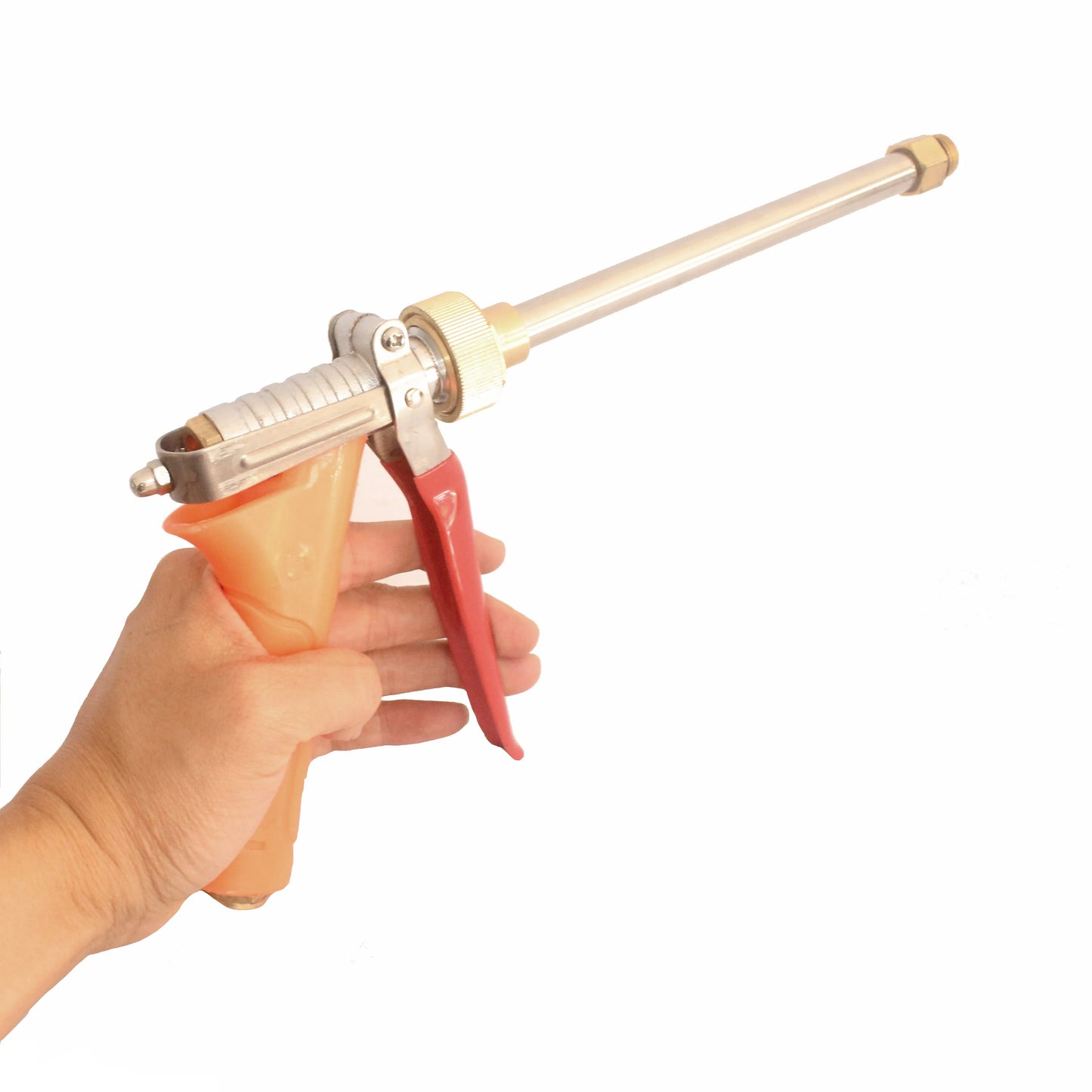 Fan Shaped High-pressure Spray Gun Large Area Combined Orchard Greenhouse Atomization Hand Pressure Sprinklers 1/4'' Adapter