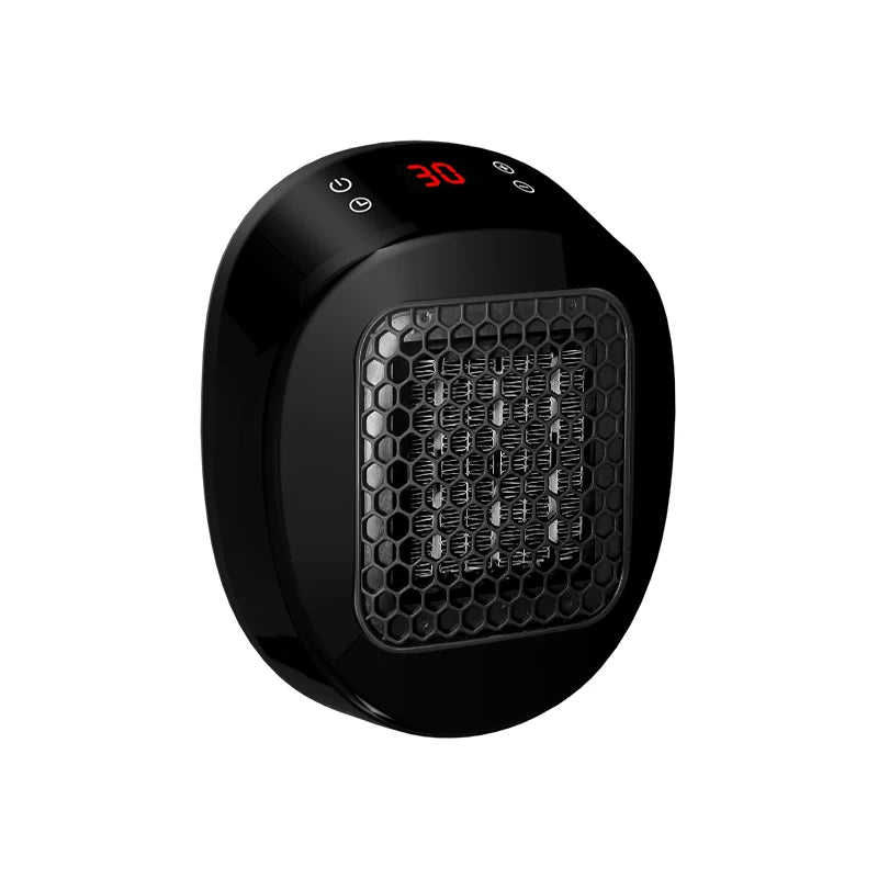 MSS 600W Plug In Heater Wall Mounted Heater Intelligent Air Heater Home Heating Warmer Fan for Home Bathroom Bedroom PTC Ceramic