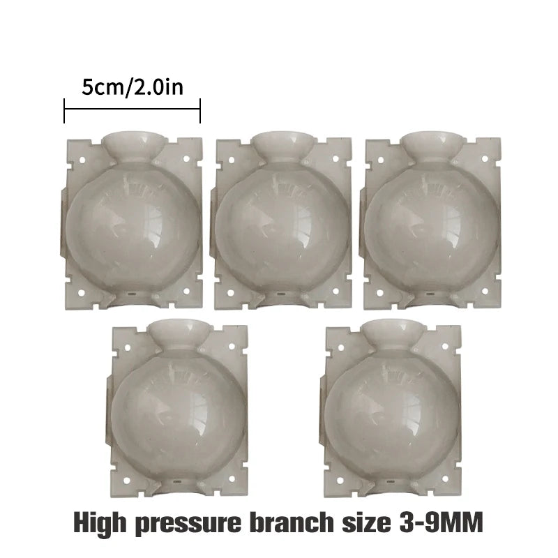 5Pcs Plant Root Growing Boxes Grafting Device Reusable Plant Rooting Device Ball Air Layering Propagation Kit Garden Supplies