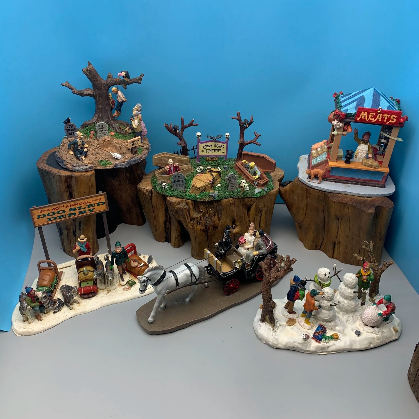Halloween Christmas Farm Etc. Sand Table Gardening Decor DIY Bonsai Decoration Articles Handicraft Gifts Desk Sculpture