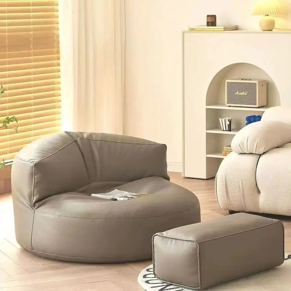 GUIG Lazy Sofa Can Lie In The Family Living Room Balcony Small Apartment Beanbag Tatami Network Red Single Sofa Living Room