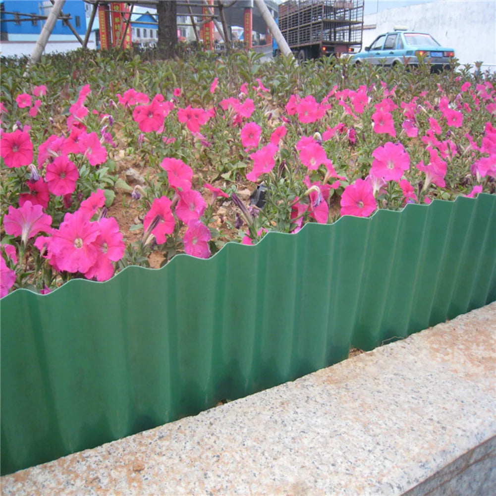 10cm 15cm 20cm Garden Grass Lawn Edge Border Fence Path DIY Flexible Lawn Edging Border Fence For Outdoor Landscape Garden Decor