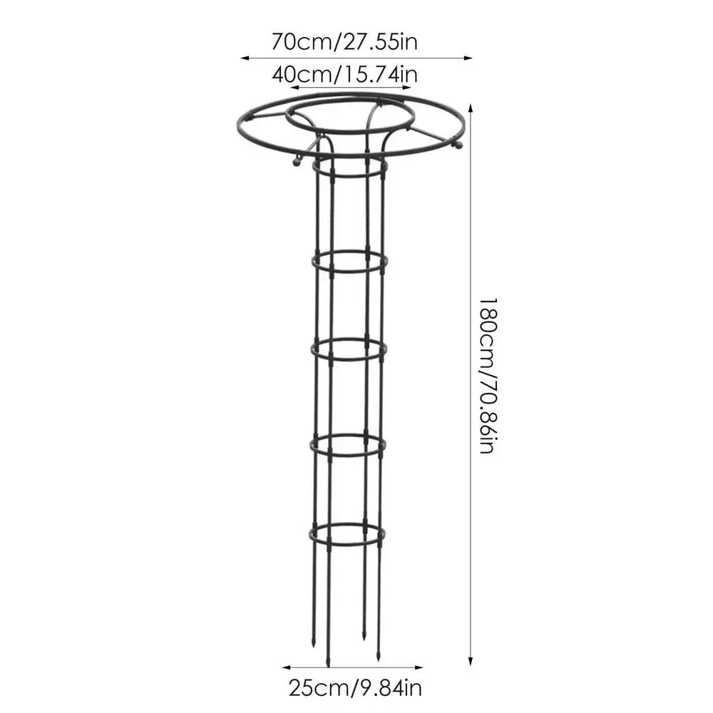 Indoor Trellis Detachable Garden Obelisk Trellis Plants Climbing Holder For Indoor Outdoor Garden Yard Gardening Supplies