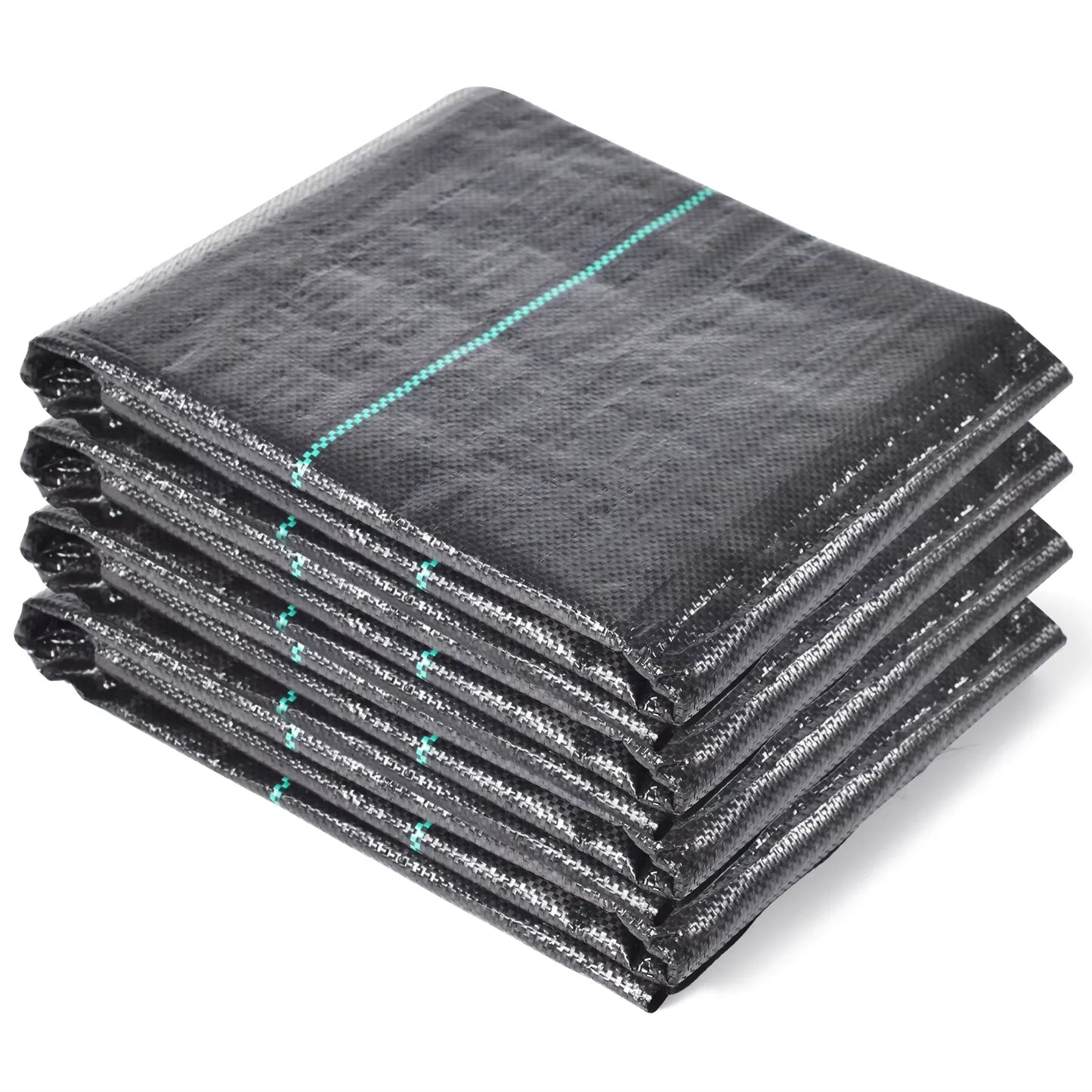 Weed Membrane Garden Landscape Fabric Anti Grass Cloth Strong Breathable Plastic Mulch Thicker Durable Ground Cover Sheet Mat