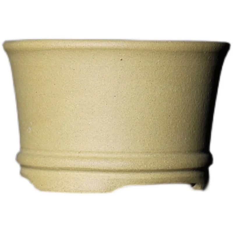 Crude Pottery Purple Sand Plants Pot, Table Vase, Breathable Garden Decoration, Home