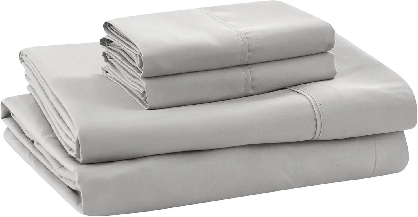 4-Piece Bedding Sheets & Pillowcase Set, Printed Extra Soft Deep Pocket Up To 16 Inch Mattress Forever Roses, Bedding Set
