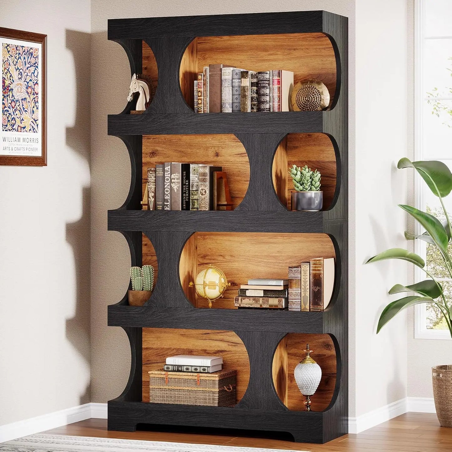 Classic Black Bookshelf