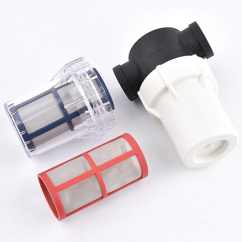 1/2" 3/4" 1" Garden Watering Hose Filter Agricultural Irrigation Strainer Aquarium Fish Tank Water Pump Pipe Impurity Filtration