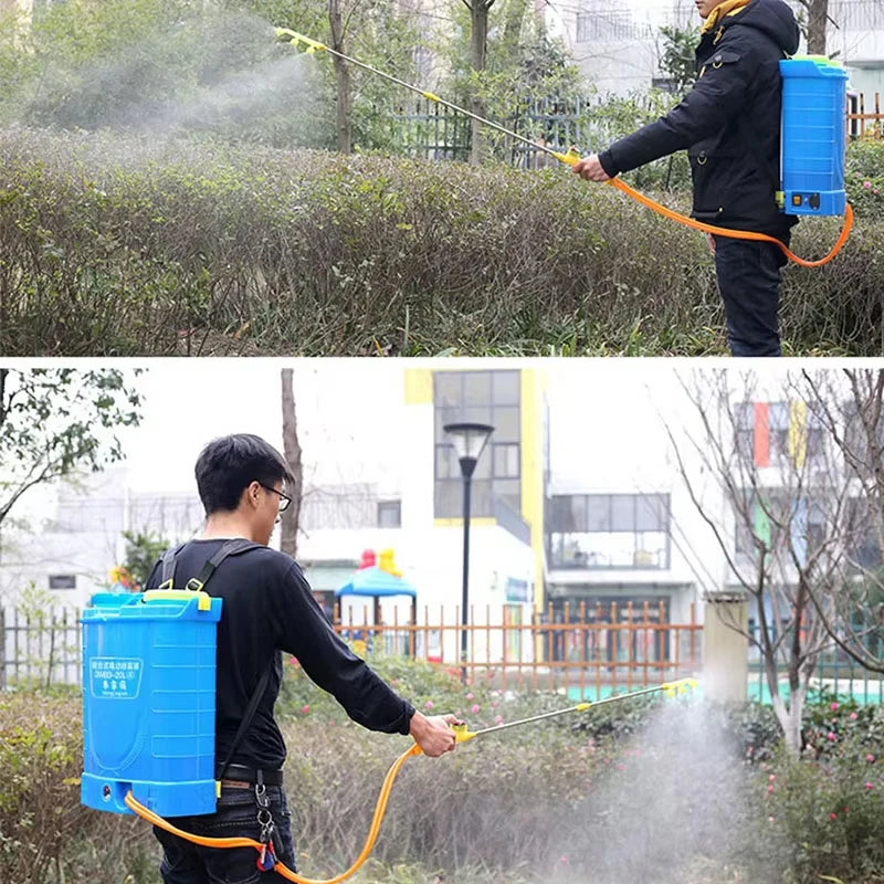 16L/20L Backpack Electric Sprayer Lithium Battery High Pressure Spray Atomizer Agricultural Farming Garden Tools