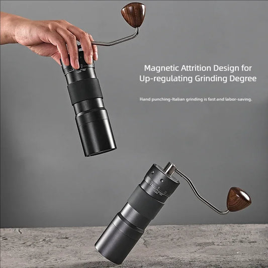 Hand Cranked Bean Grinder Seven Star Coffee Grinder Household 420 Stainless Steel Core Hand Cranked Coffee Grinder Hand Cranked