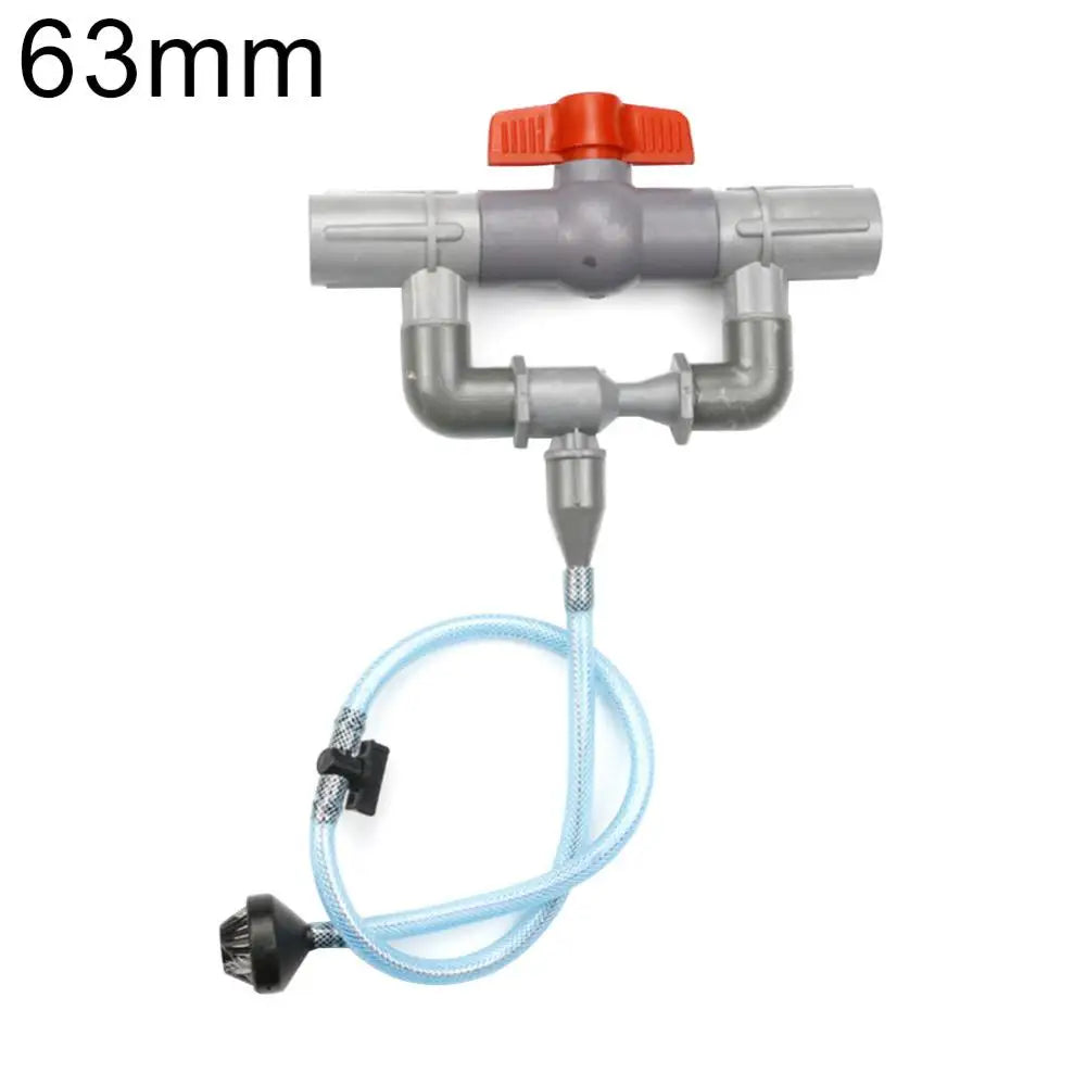 32/40/50/63mm Irrigation Venturi Fertilizer Injectors Device Garden Irrigation Water Tube Pipe Flow Control Switch Filter Kit