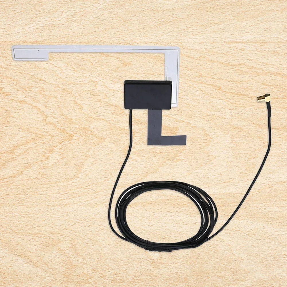 Active DAB Aerial with SMB Adapter Window Roof Windshield Antenna Hidd