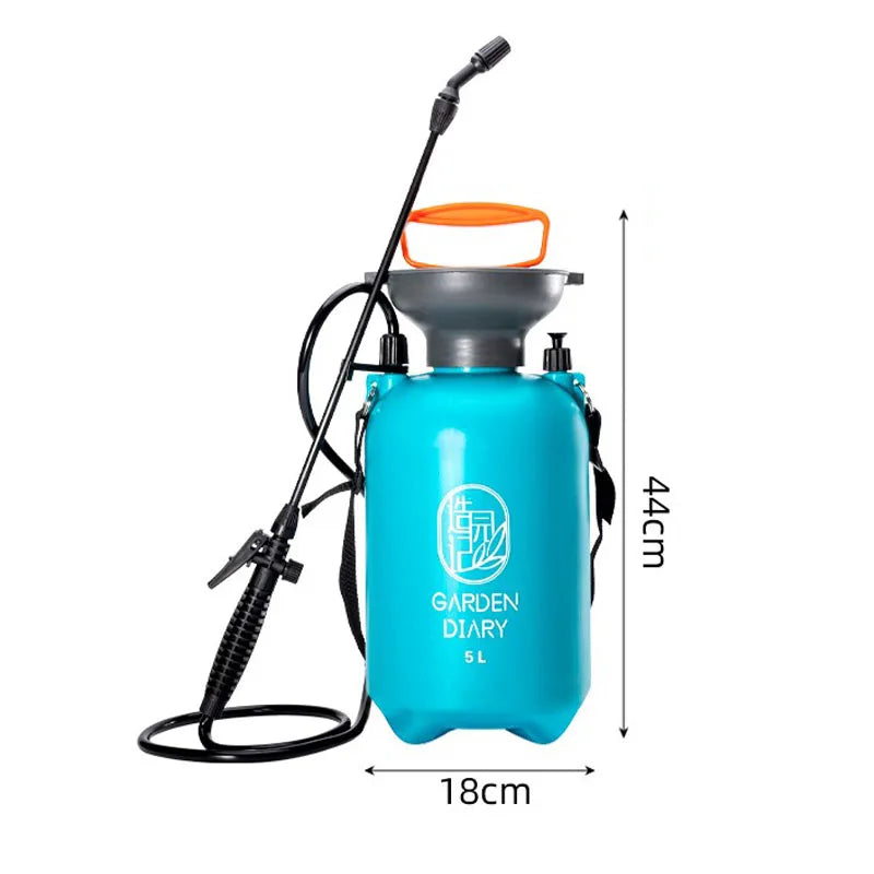 5L Garden Pressure Sprayer Irrigation Flower Plant Watering Can Pesticide Fertilizer Spray Tool Air Pump Water Sprayers Bottle