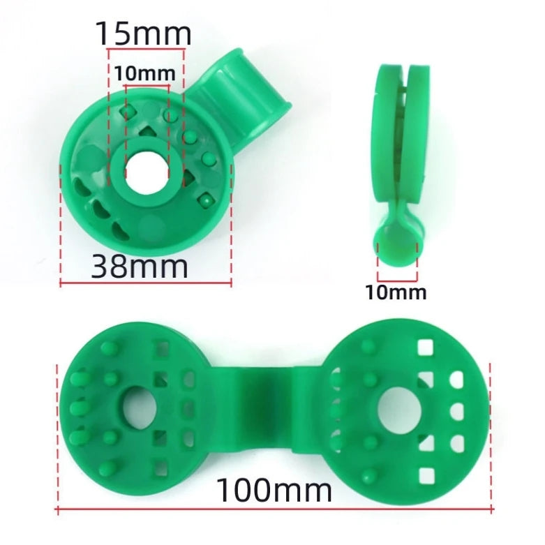 2-100Pcs Plastic Sunshade Net Clip Grommet Fence Netting Installation Hook Garden Tools Greenhouse Shade Cloth Fix Clamp