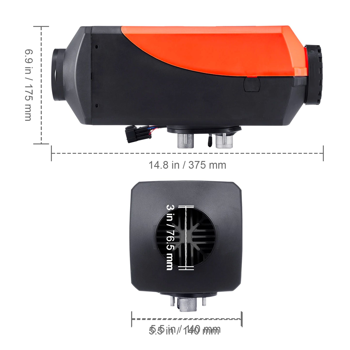VEVOR Diesel Air Heater - Bluetooth App Control RV & Van
