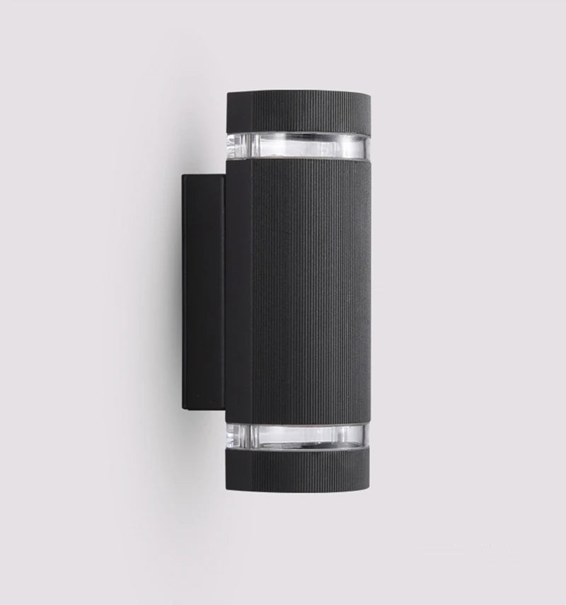 E27/GU10 Outdoor Lights Lighting Wall Light Waterproof Up Down Aluminum Garden Light Double Head Wall Lamp Corridor Lighting