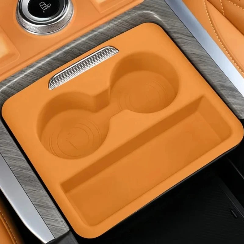 Automobile Central Control Push-pull Storage Box Silicone Shock Absorber Pad Suitable for GreatWall WEY Tank 500Hi4t/z 2023-2025