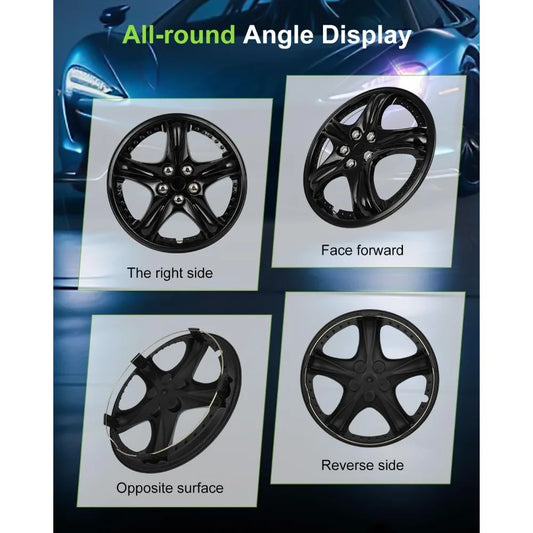 Hubcap Auto Tire Replacement Exterior Cap OEM Steel Wheel Hubcaps Wheel Cover Rim 13 Inch Hub Caps Universal Set of 4 PP