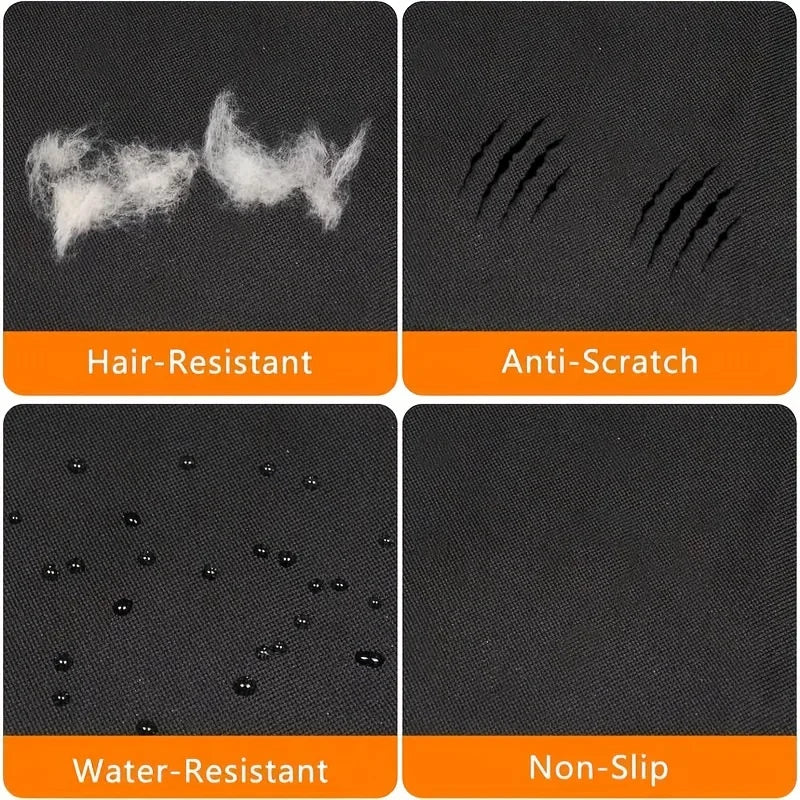 Washable Luggage Mat Fit Dog Car Trunk Liner Protector Non Slip Waterproof Pet Cargo Cover Scratch Resistant for Small Trucks