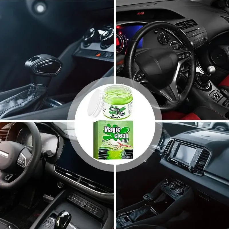 3color Rinse-Free Putty Car Crevice Cleaning Gel Car Dust Cleaner Gel Multipurpose Household Cleaning Supplies For Laptops Desks