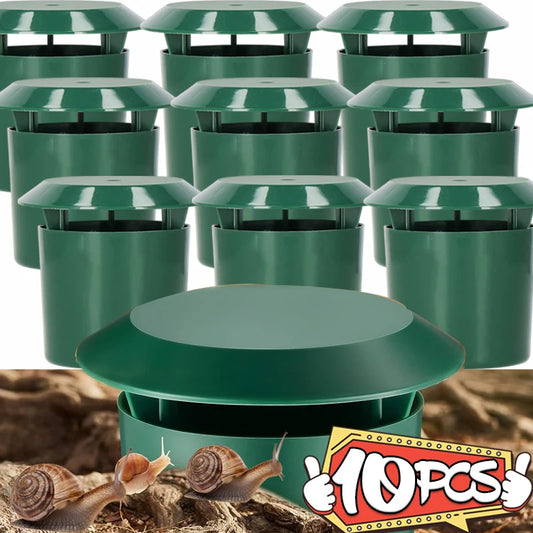 Snail Trap Catcher Garden Slug Cage Reusable Pests Bait Station Tools Reject Pest Repeller Snail Trap Snail Cage Farm Protector