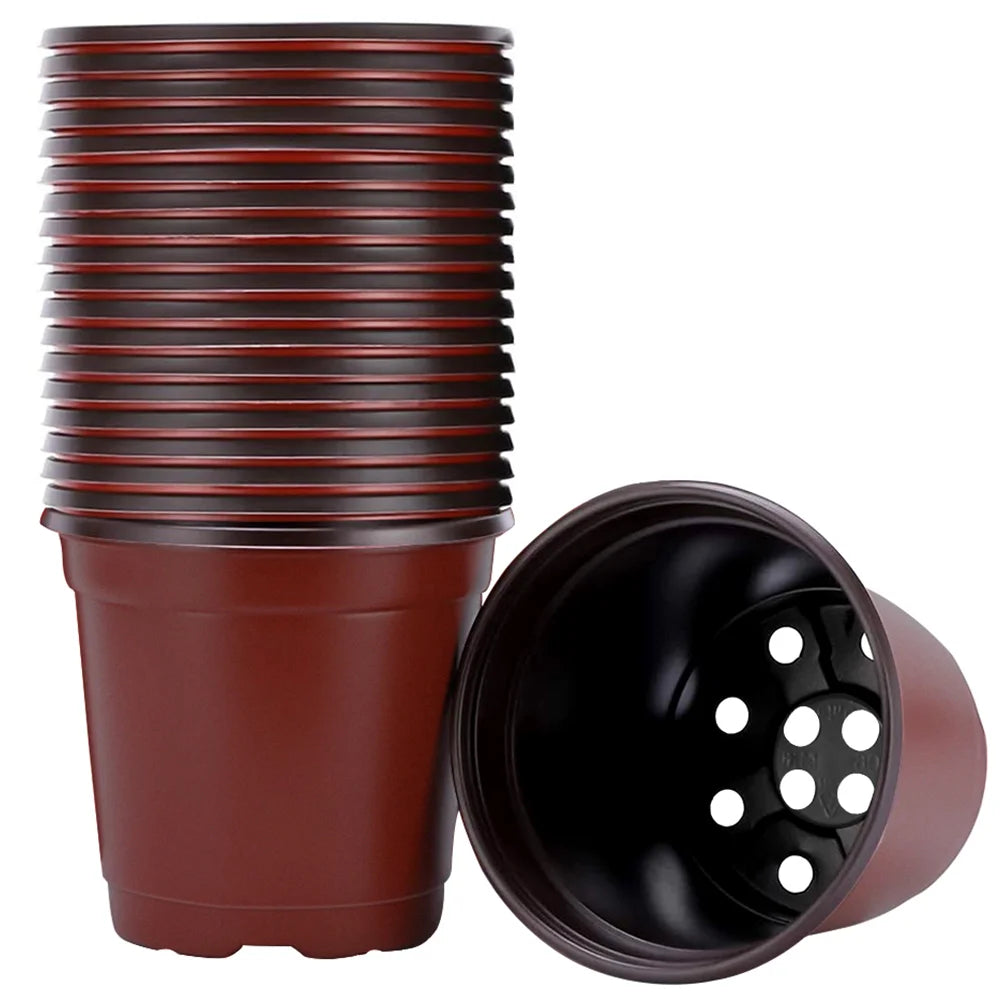 100 Pcs Seedling Pot Plant Nursery Pots Gardening Container Germination Cup Propagator Pots Greenhouse Grow Cup Garden Supplies
