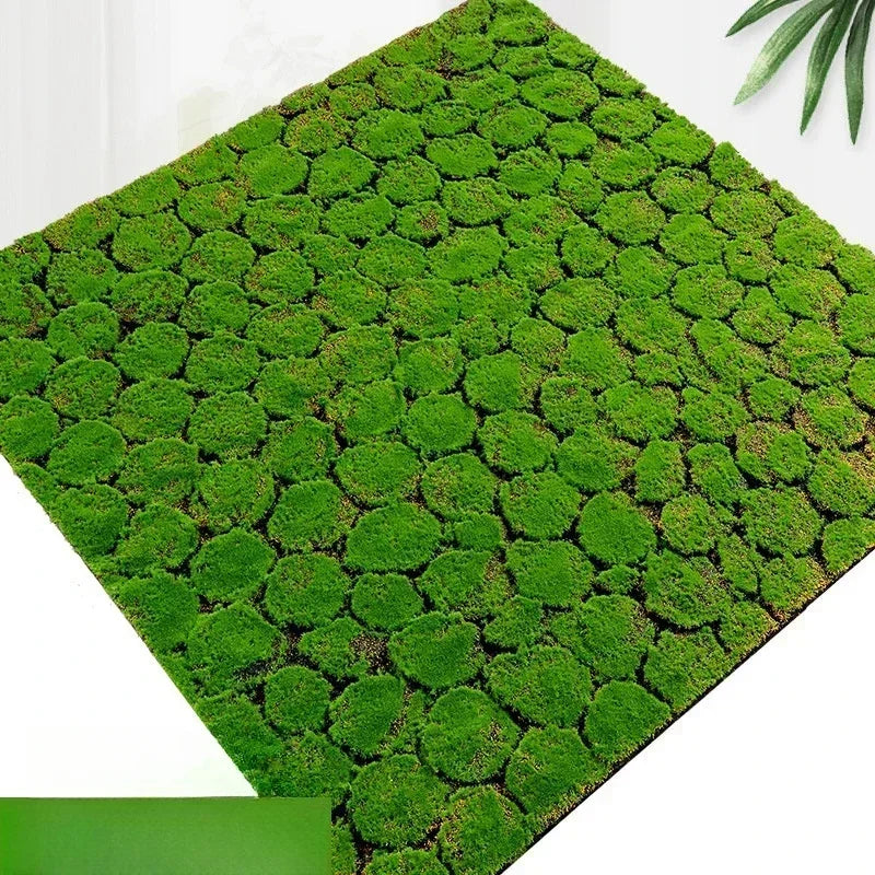 Artificial Turf Moss Wall Synthetic Grassland Fake Faux Grass Simulation Muscu Grass Decor Outdoor Decoration Garden Accessories
