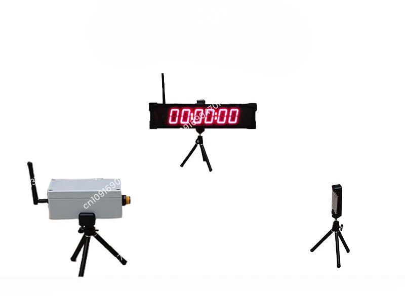 Wireless infrared laser timer, slide bike, shuttle run, gymkhana 100m sprint test, racing car, 5m three-way