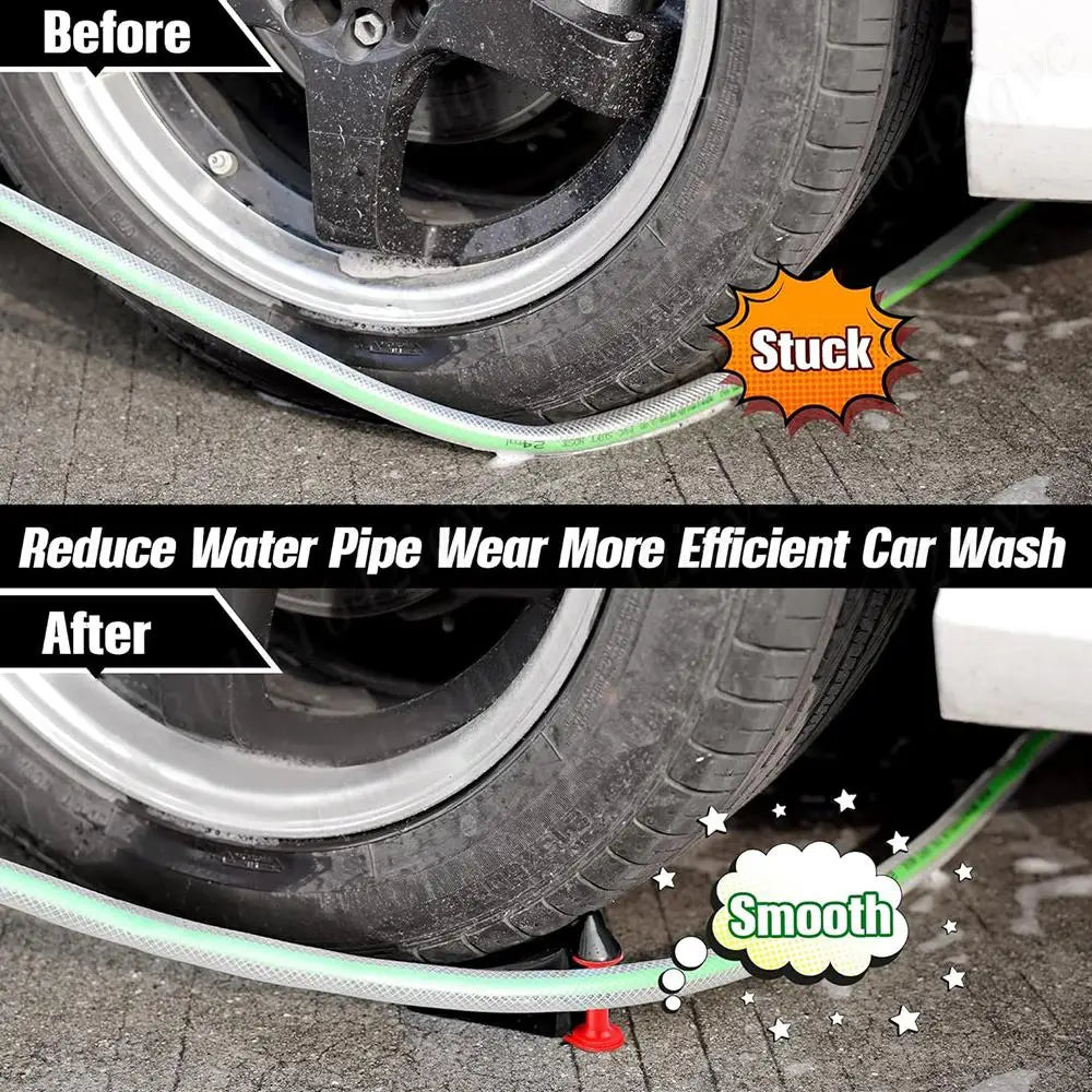 4Pcs Hose Slide Tire Wedge Car Wash Tube Hose Guide For Car Wash Detai
