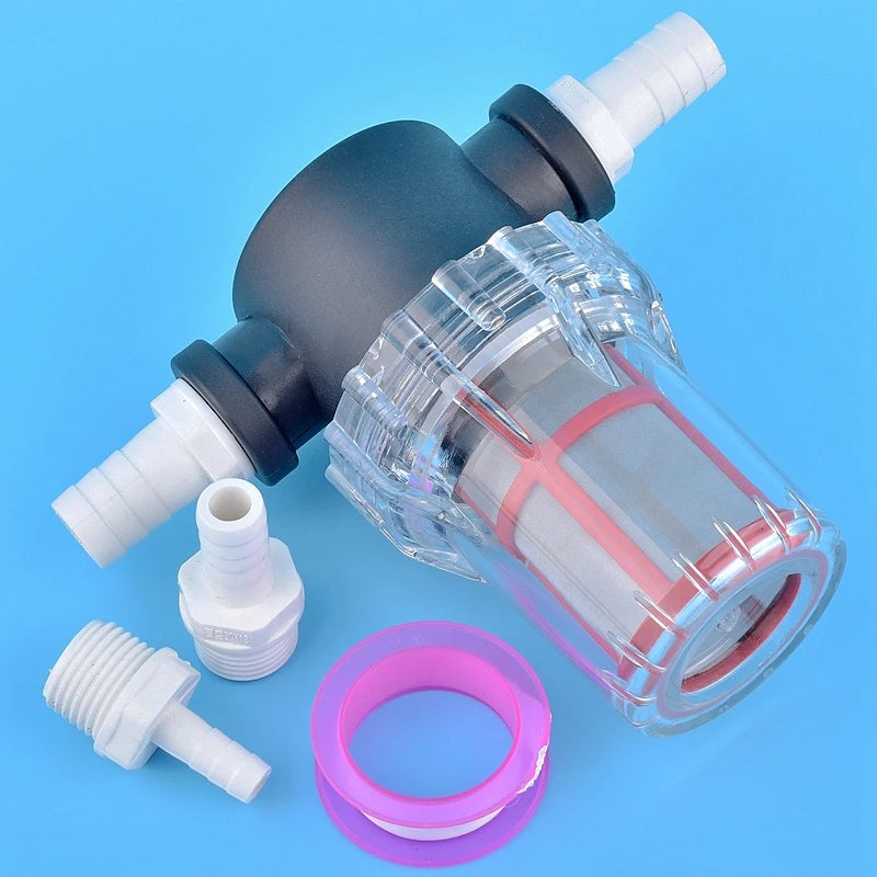 1/2" To 8~16mm Hose Filter Garden Agricultural Irrigation Domestic Water Bathroom Kitchen Impurity Strainer 10Mesh To 200 Mesh