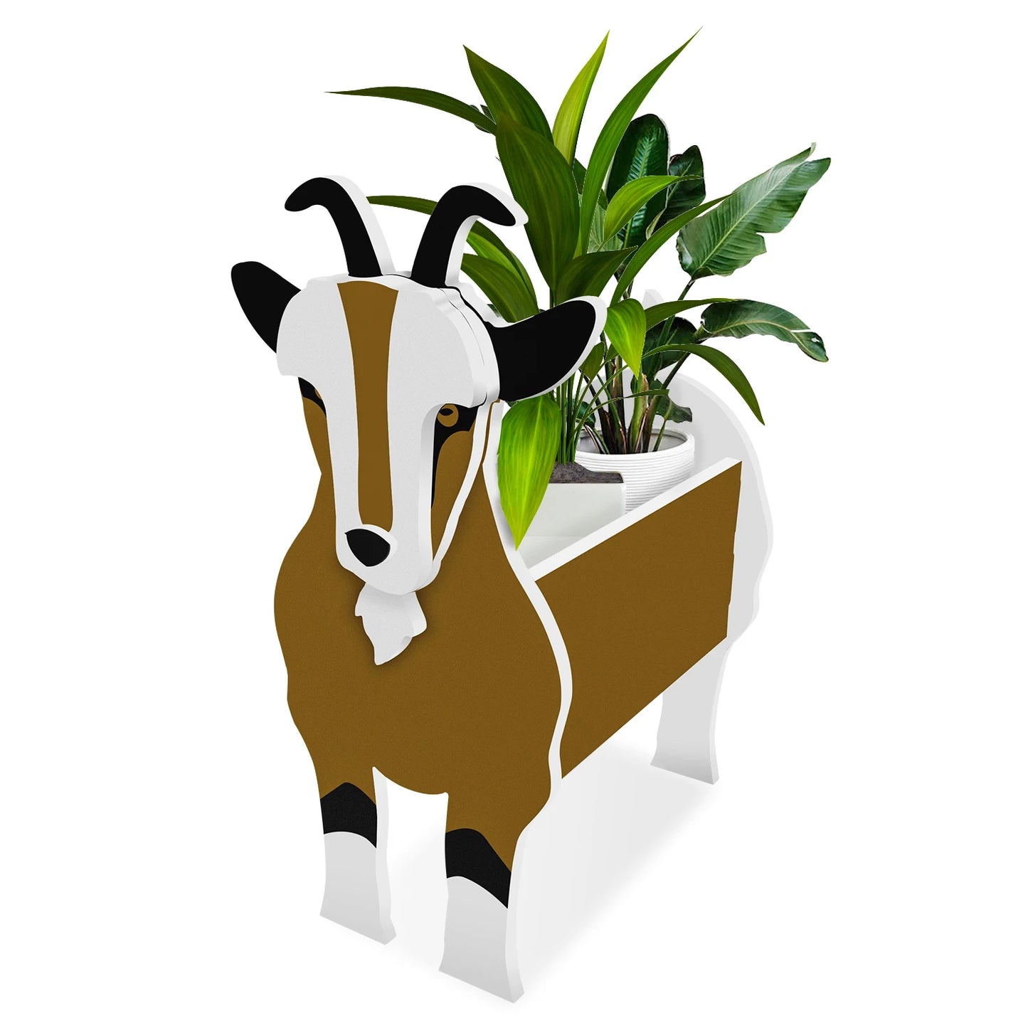 DIY Dog Planter Garden Flower Pot Pomeranian Husky Horse Sheep Elephant Bear Vase Pots Animal PVC FlowerPots Garden Home Decor