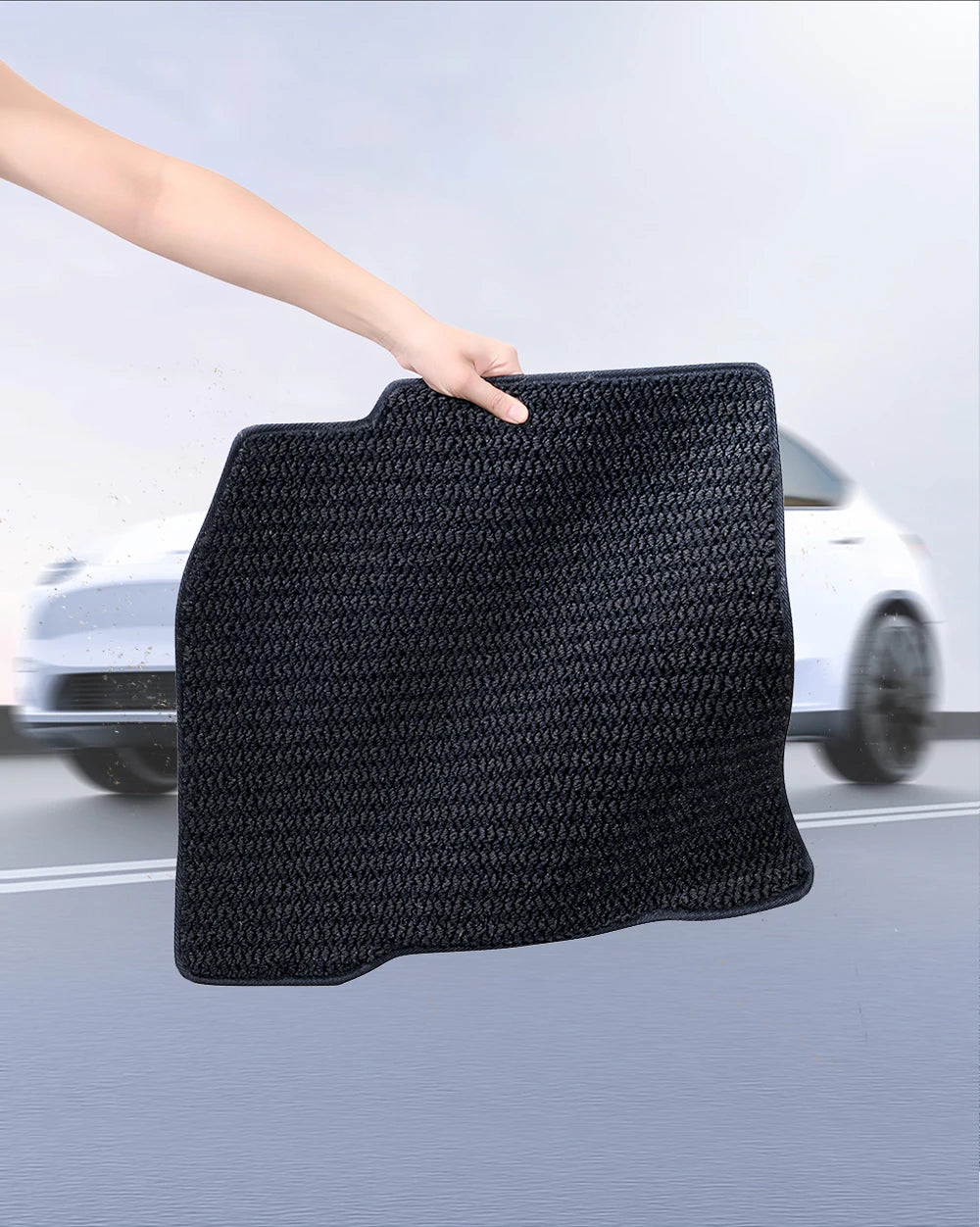 YZ For Tesla Model Y Model 3 Foot Cushion Blanket Surface