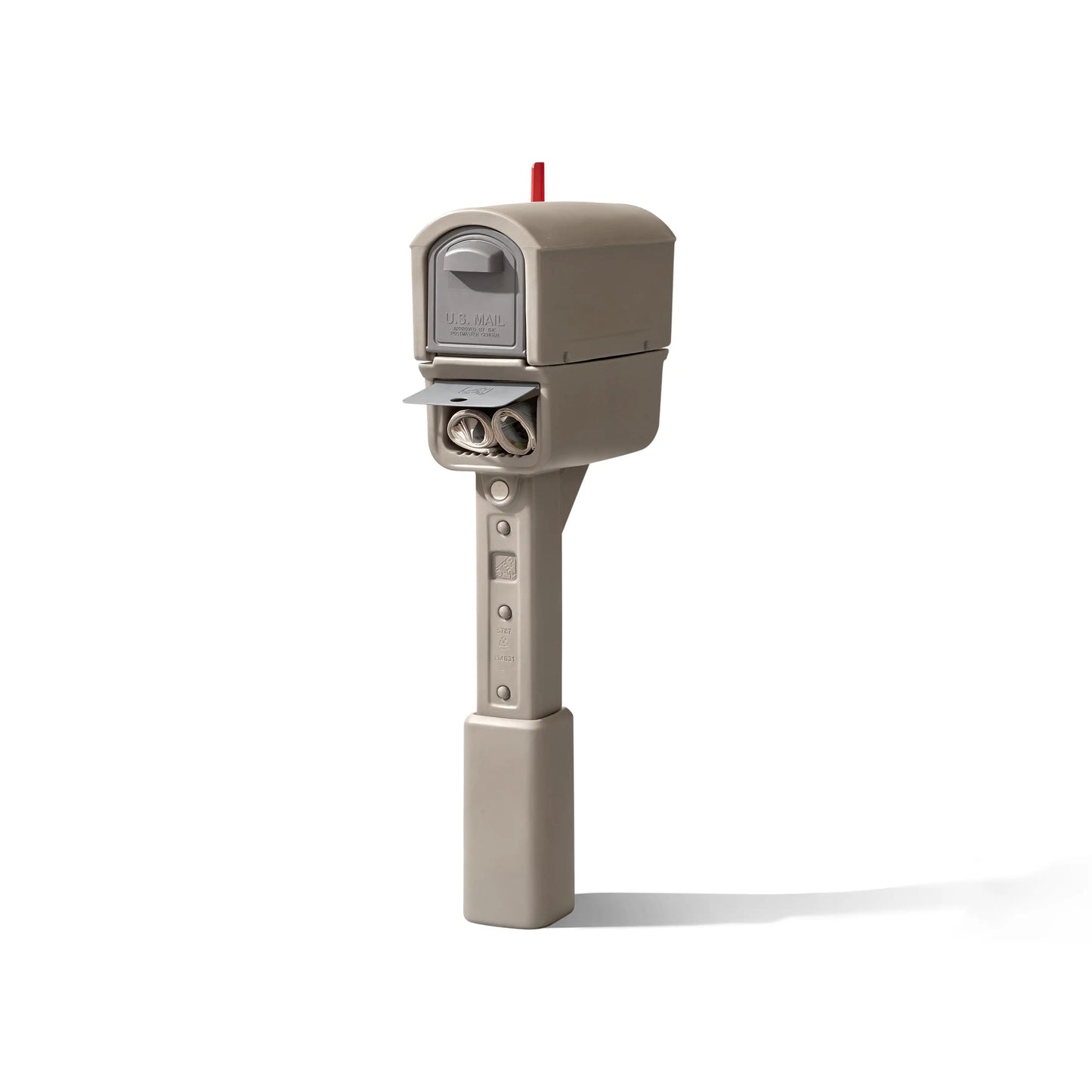 Express Plus Plastic Mailbox Mocha Finish