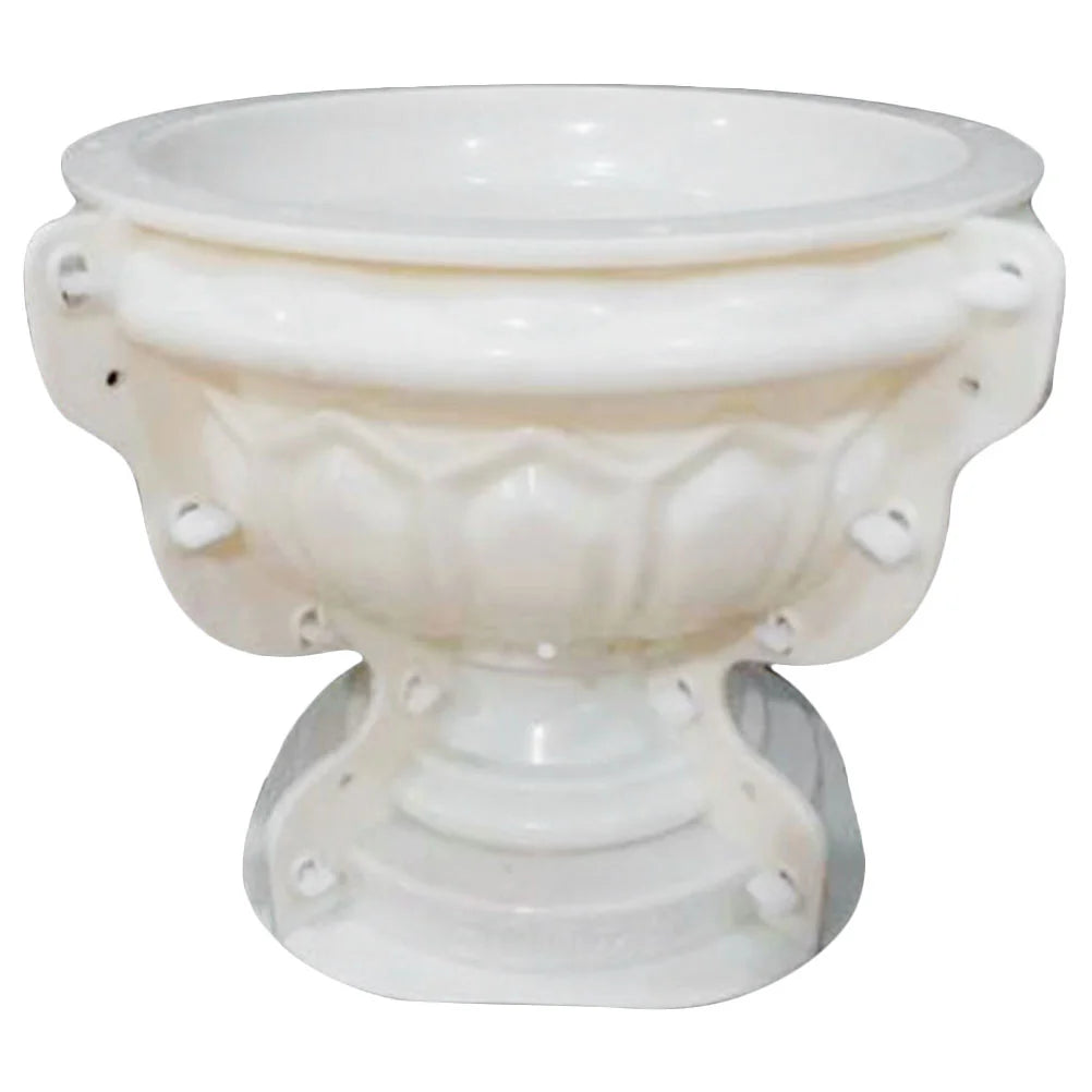Large Plastic Flowerpot Molds Cement Planter Making Mold European Style Bonsai Pot Casting Model Diy Handcraft Decor Molds