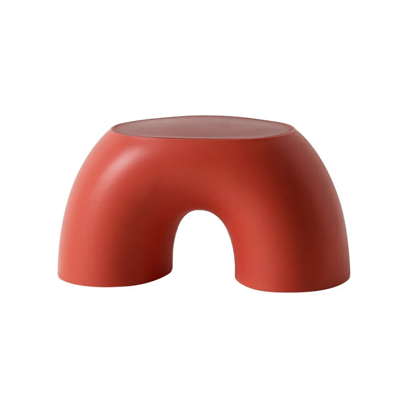 K-star Rainbow Stool Simple Lightweight Circular Small Stool Home Rounded Children's Stool Anti Slip Shoe Changing Stool 2024