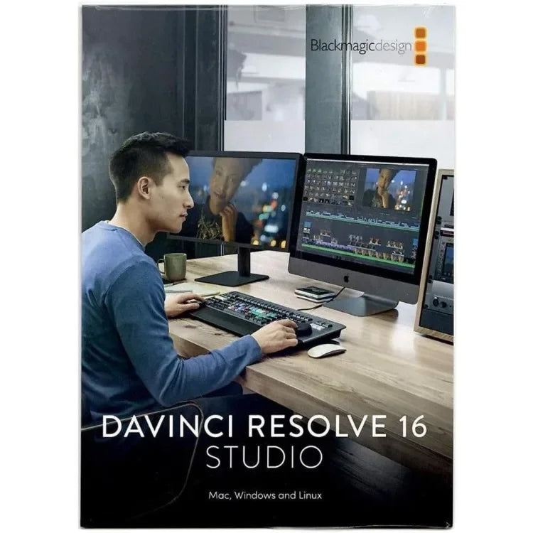HOME.Davinci Resolve Speed Editor Bundle with Davinci Resolve 17 Studio (Activation Card) (2 Items)