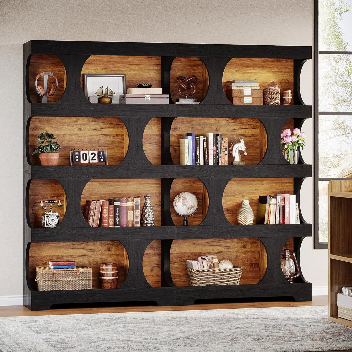 Classic Black Bookshelf