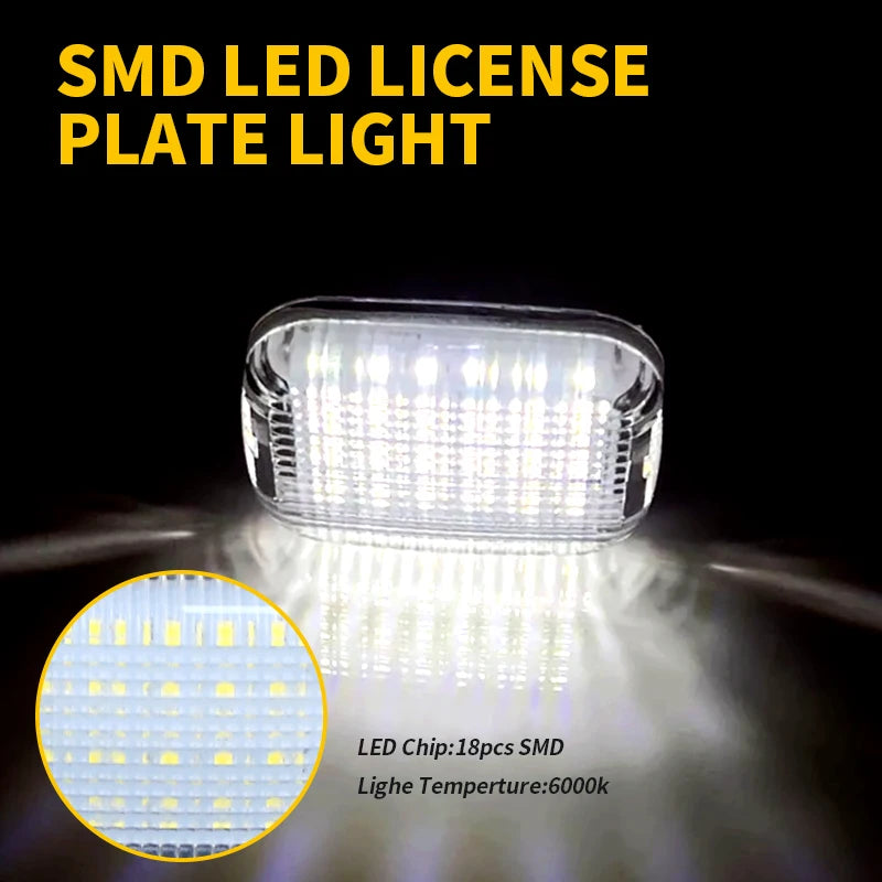 2PCS 6000K LED Dome Light for Ford Transit