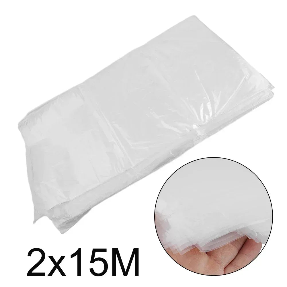 Greenhouse Plastic Transparent Film Garden Furniture Rainproof Dustproof Succulent Plants Waterproof Cover