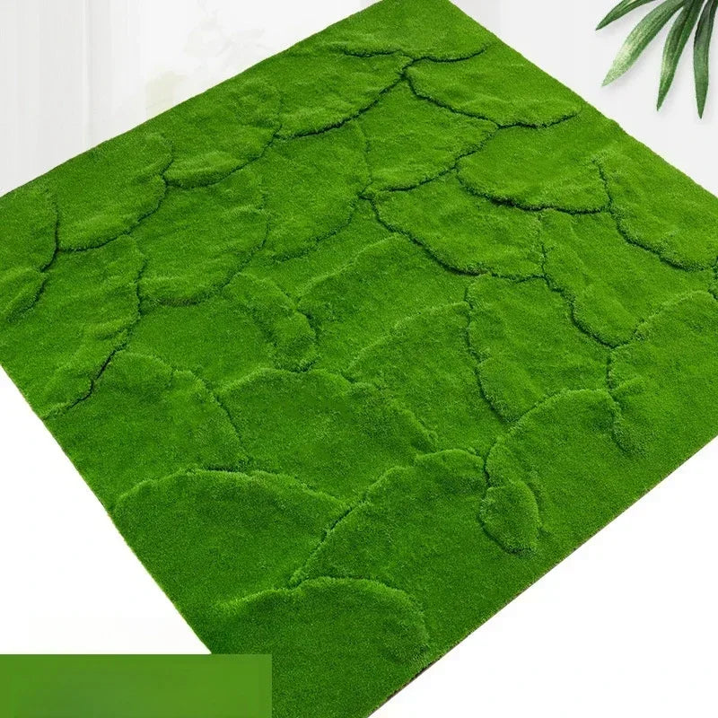 Artificial Turf Moss Wall Synthetic Grassland Fake Faux Grass Simulation Muscu Grass Decor Outdoor Decoration Garden Accessories