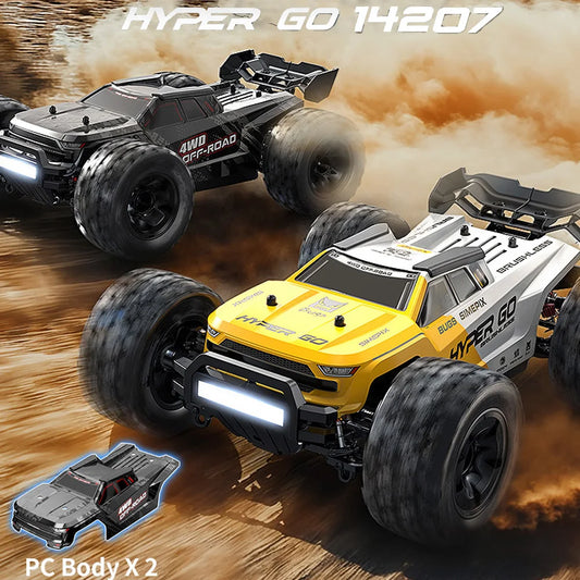 Hyper Go MJX 14207 14208 1/14 4WD 2.4G RC Car 55KM/H Brushless Drift Vehicle Racing Car Remote Control Car Off-Road Truck Toys