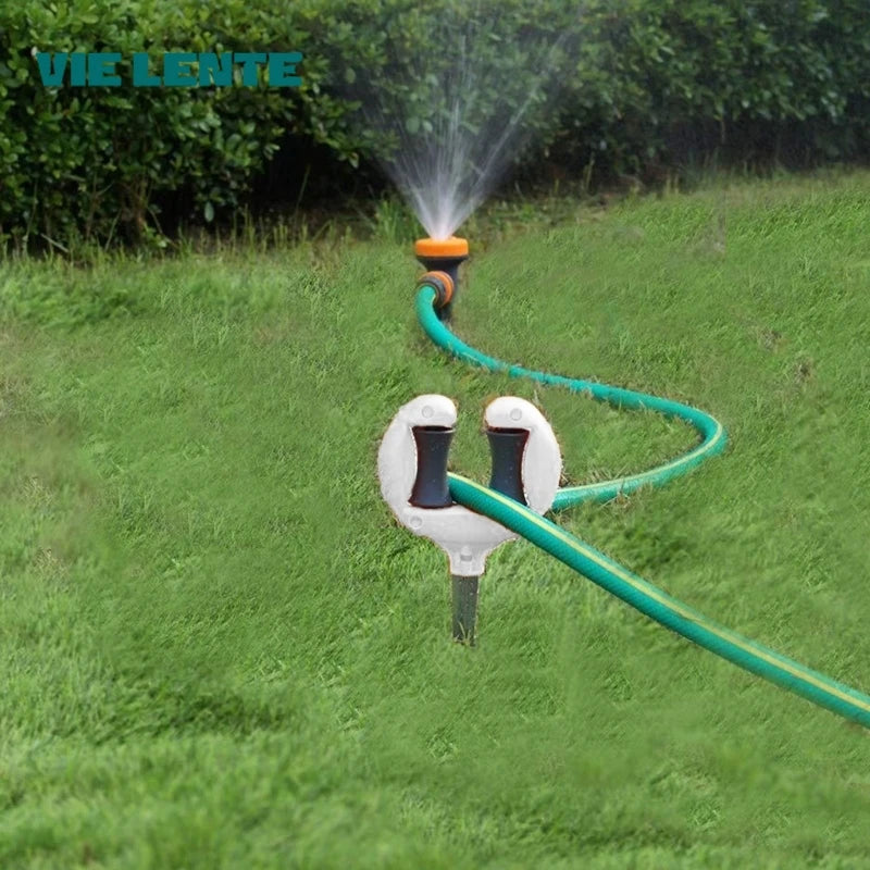 3pcs Garden Hose Guide Nail Water Pipe Positioning Holding Smooth Roller Pointed Head Outdoor Yard Garden Irrigation Tool