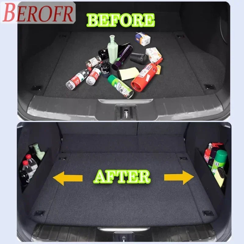 Car Trunk Partition For Benz EQA EQB EQC 2020-2024 Trunk Storage Board Plate Organizer Tail Box Accessories